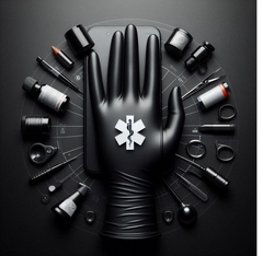 Nitrile protection from illicit substances such as fentanyl, heroine, and cocaine.