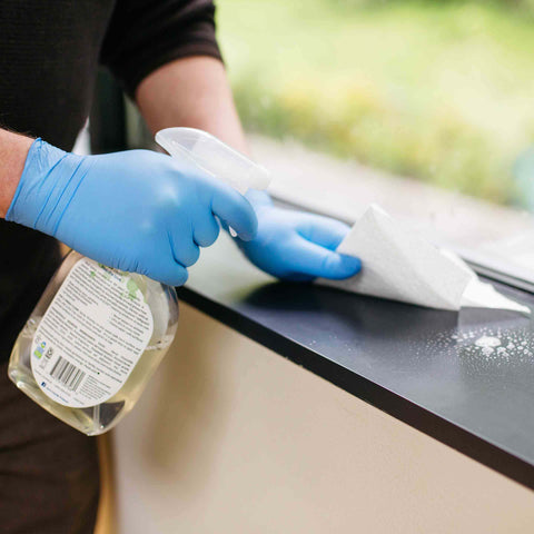 Gloveworks Industrial Blue Powder-free Nitrile Gloves INPF