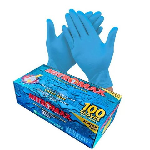 Nitromax Blue Nitrile Powder-Free Exam 5 mil