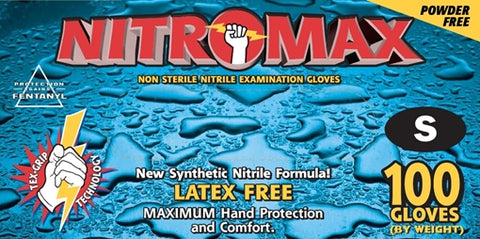 Nitromax Blue Nitrile Powder-Free Exam 5 mil
