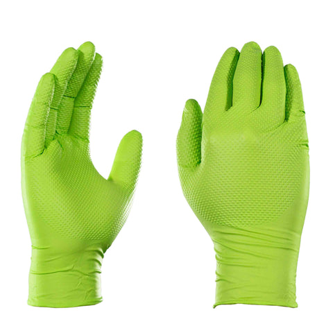 Gloveworks Green Industrial Nitrile RDT Gloves GWGN