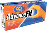 AdvanceFit Orange Nitrile Gloves with CCF