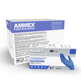 AMMEX Professional Blue Nitrile Chemo Gloves ACNPF