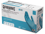 Gloveworks Blue Nitrile Exam Gloves GPNHD