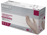 AMMEX Professional Ivory Latex Exam Gloves GPPFT