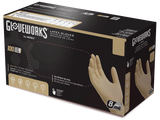 Gloveworks Ivory Industrial Latex Gloves ILHD