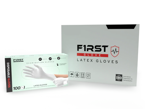 Core Latex Examination Gloves 5 Mil