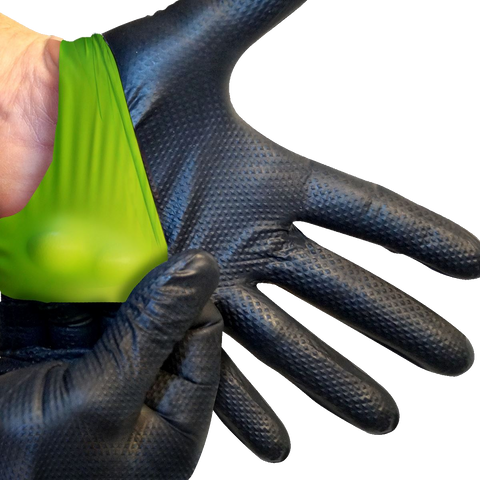 Get-A-Grip Black Nitrile Gloves