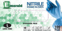 Emerald Blue Nitrile Exam Gloves