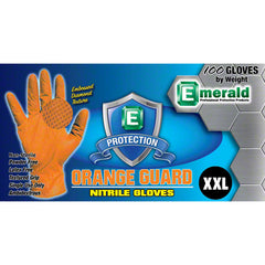 Orange Guard 7 mil Nitrile Gloves